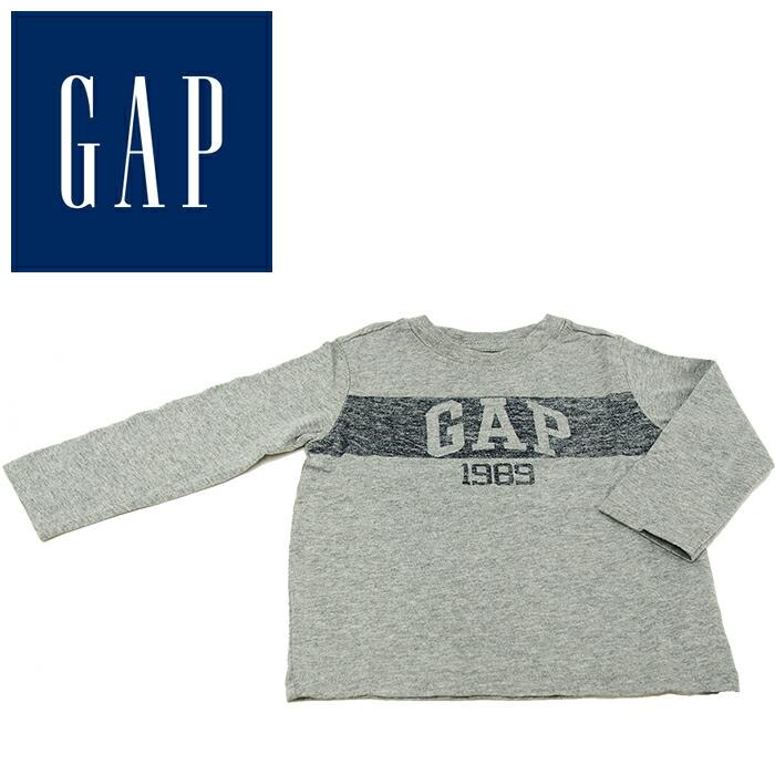 baby GAP ベビーギャップ ロンT 長袖Tシャツ グレー 90cm 18-24ヶ月 子供服 子供用 キッズ :243992-:アクアベース 通販 baby Gap ベビー ギャップ Tシャツ グレー 110