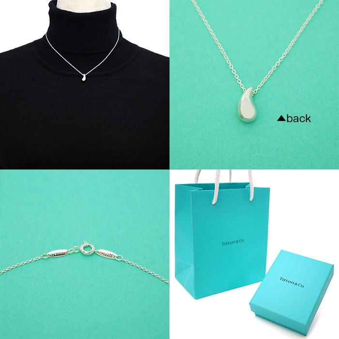 TIFFANY&Co. ティファニー ネックレス シルバー エルサ・ペレッティ ティアドロップ 28827687 12mm ティファニー