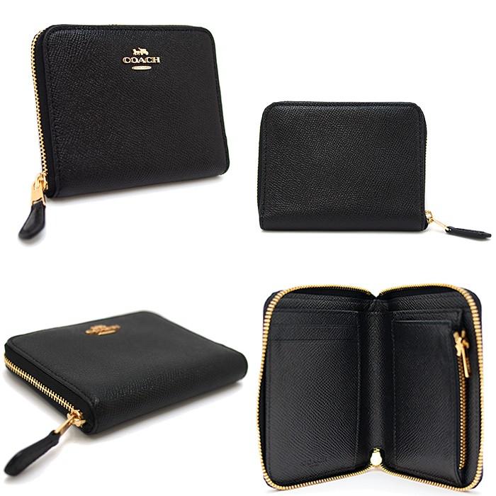 COACH コーチ ラウンドファスナー二つ折財布 ミニ財布 全5色 COACH コーチ ラウンドファスナー二つ折財布 ミニ財布 全5色