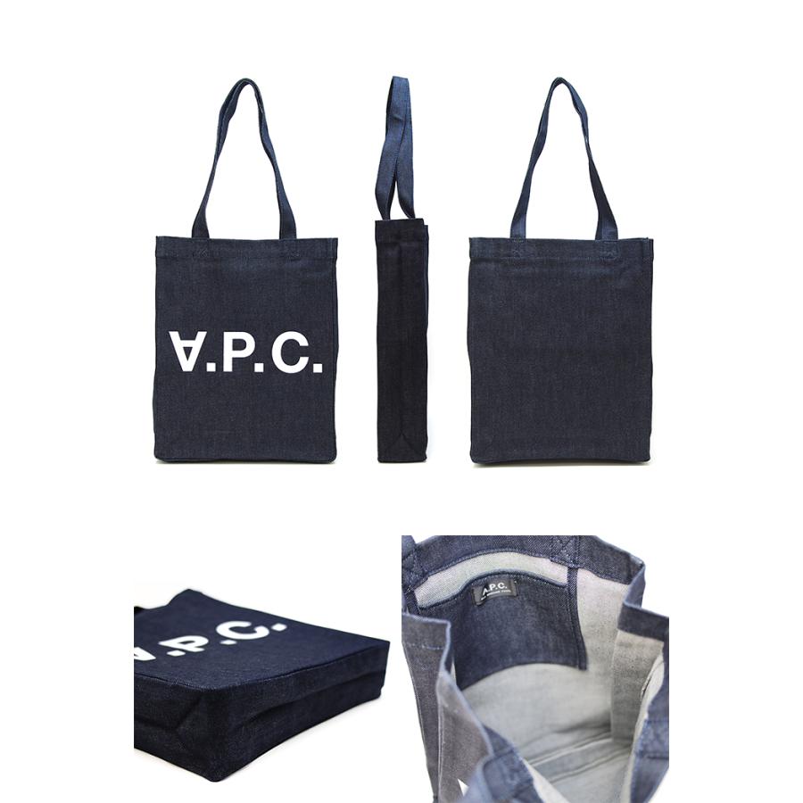 Apc アーペーセー トートバッグ デニムトート Indigo デニムブルー M Tote Laure Apc バッグ A P C アクアベース 通販 Yahoo ショッピング