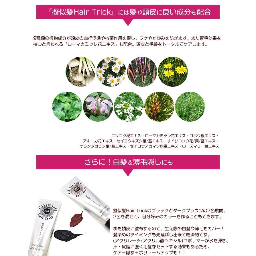 擬似髪hair Trick ヘアートリック 頭髪用化粧品 各100g 全2色 ブラック ダークブラウン ハゲ隠し 薄毛 はげ隠し 薄毛隠し 薄毛カバー 白髪隠し 薄毛対策 Gijigamiht アクアベース 通販 Yahoo ショッピング