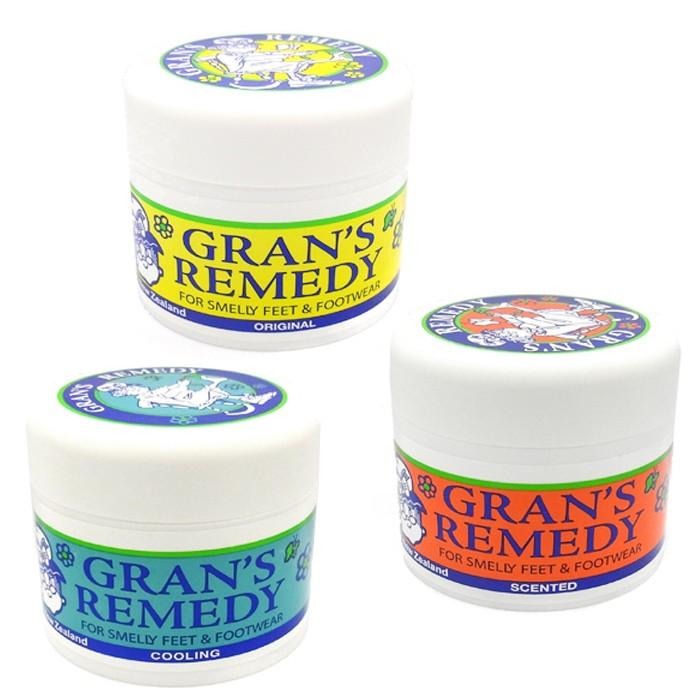 GRAN'S REMEDY グランズレメディ 靴用消臭・殺菌パウダー 各50g 全3タイプ（レギュラー/フローラル/クールミント）｜a-base