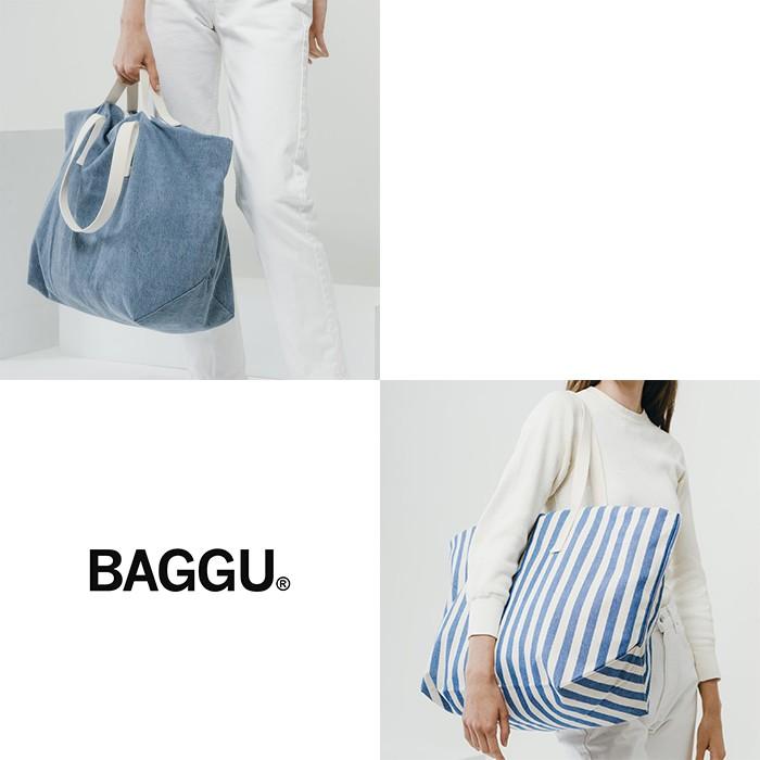 BAGGU バグゥ 2WAYトートバッグ WEEKEND BAG 全2デザイン ショッピングバッグ ウイークエンドバッグ