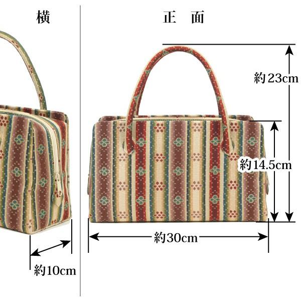 龍村美術織物 茶席用利休バッグ中 和装バッグ 龍村裂正絹使用