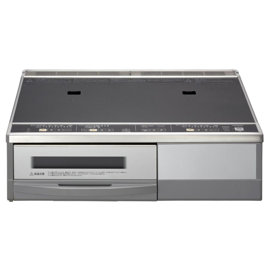 HITACHI据置き型IHクッキングヒーター 2口 HT-33AG 日立（HITACHI） HT-33AG IHクッキングヒーター 据置 2口 幅59cm 200V