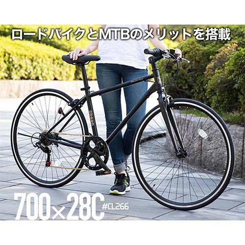 21テクノロジークロスバイク 21テクノロジー CL266 [マットブラック] 価格比較 - 価格.com