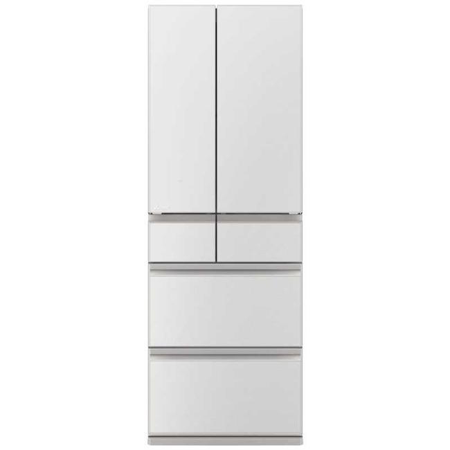 三菱 6ドア冷蔵庫 401L シルバー