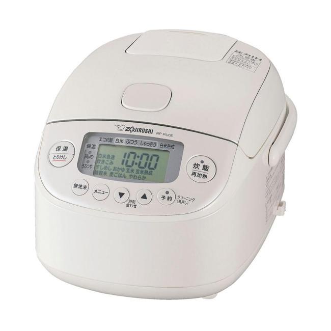【新品未使用】象印 小容量圧力IH炊飯ジャー NP-RU05 WA（ホワイト） 象印（ZOJIRUSHI） 炊飯器 NP-RU05-WA 極め炊き 圧力IH炊飯ジャー 05