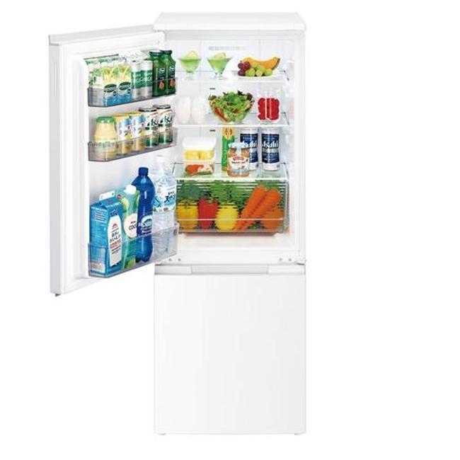 SHARP（シャープ） 冷蔵庫(151〜200L) SJ-D18P-W マットホワイト 2ドア