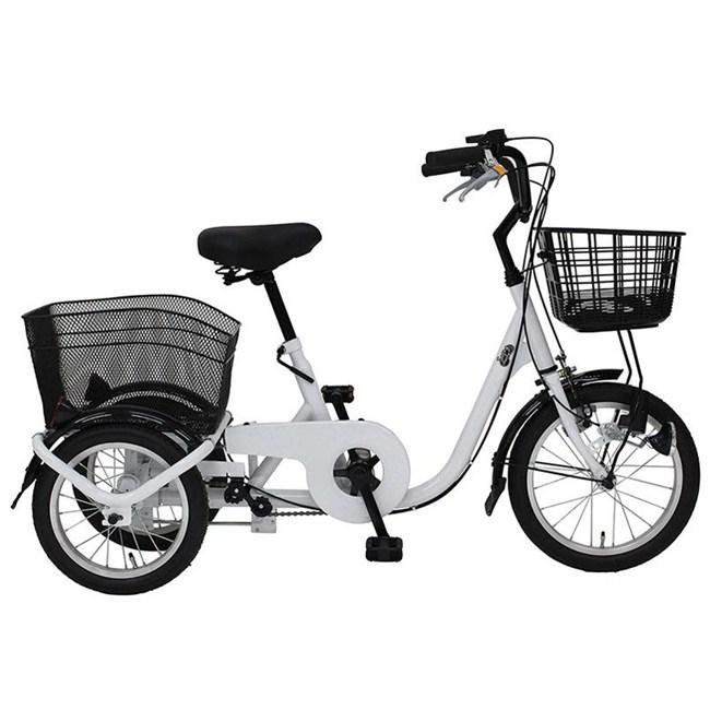 自転車 サイクル ミムゴ 自転車 三輪自転車 ロータイプ 三輪車 大人用 スイング機能 SWING CHARLIE MG-TRE16Lの画像