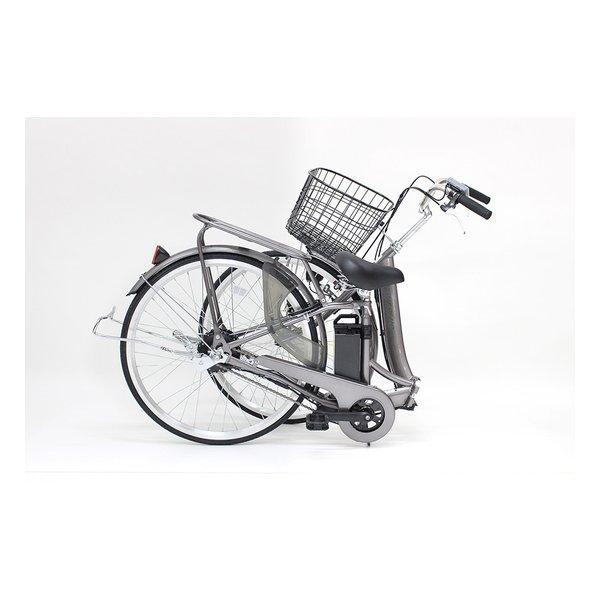 ミムゴ 自転車 サイクル 26インチノーパンク電動アシスト折畳み軽快車 