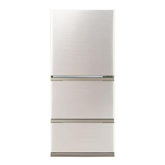 アクア 冷蔵庫(201〜300L) AQR-S26A-N 冷蔵庫 262L 右開き 3ドア 幅60cm 大容量冷凍室  一人暮らし ひとり暮らしの画像