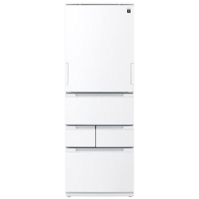 SHARP（シャープ） 冷蔵庫(401〜500L) SJ-MW46R-W ホワイト系 冷蔵庫