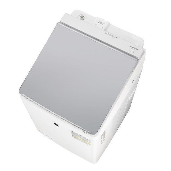 SHARP（シャープ） 洗濯機(全自動 9.0kg〜11kg) ES-PT11L 縦型乾燥洗濯機 洗濯11kg 乾燥 6kg 洗濯機 縦型 全自動洗濯機