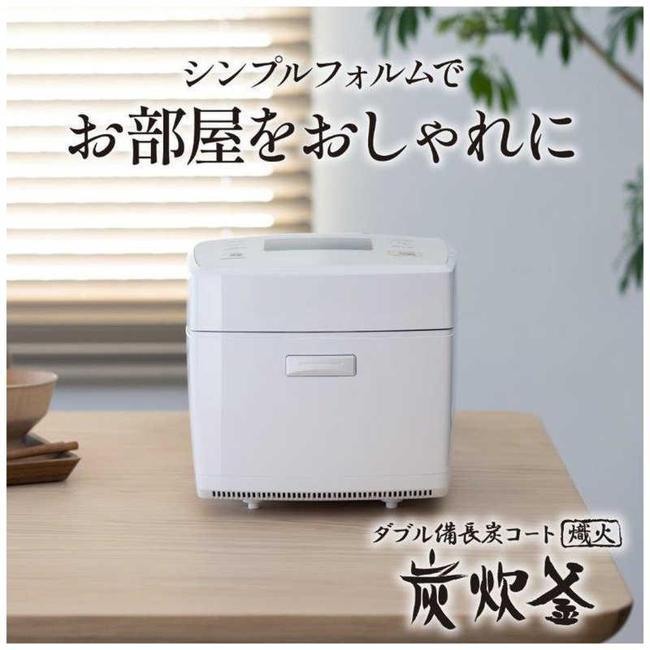 【新品未開封】三菱 IH炊飯器 月白 一升炊き NJ-VS18G-W 三菱（MITSUBISHI） 炊飯器 ライスクッカー 三菱IHジャー 炭炊釜 1升