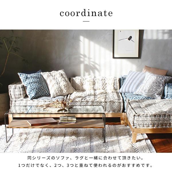クッションカバー BMS クッション付き 3個セット インド adepeche a.depeche（アデペシュ） インド クッションカバー 45cm 『BMS