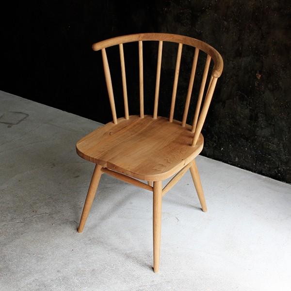 ハーフラウンドチェア half round chair 無垢材 天然木 曲木チェア 