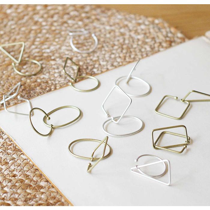 a.depeche（アデペシュ） アンフィニ ダブル イヤーカフ 004 ゴールド