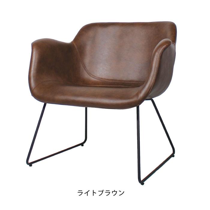 a.depeche（アデペシュ） ラウンジチェア PU レザー 合皮 ソファ 1人