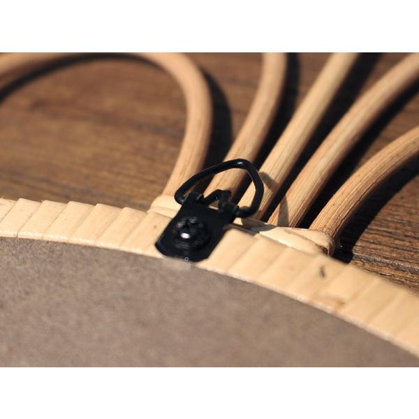 a.depeche（アデペシュ） 壁掛けミラー フラワー ロッタ ラタン ミラー