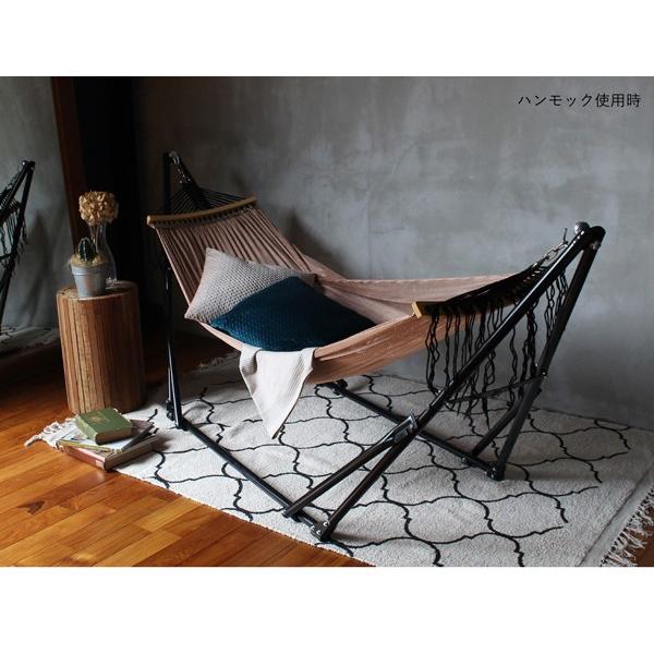 a.depeche 自立式 3way ハンモック 室内 屋外 一人用 5点セット a.depeche 自立式 3way ハンモック 室内 屋外 一人用 5点セット