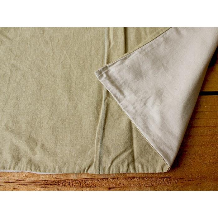 リネン コットン ストライプ デュべカバー リネン コットン ストライプ