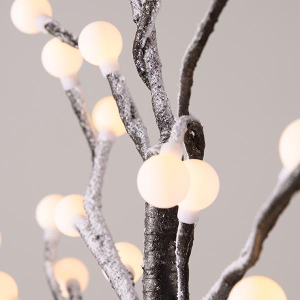 スワン電器 ボタニック ブランツリー ポン スノー 120 高さ120cm 雪 が