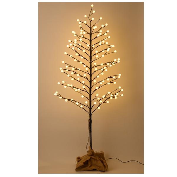 スワン電器 ボタニック ブランツリー ポン スノー 150 高さ150cm 雪 が