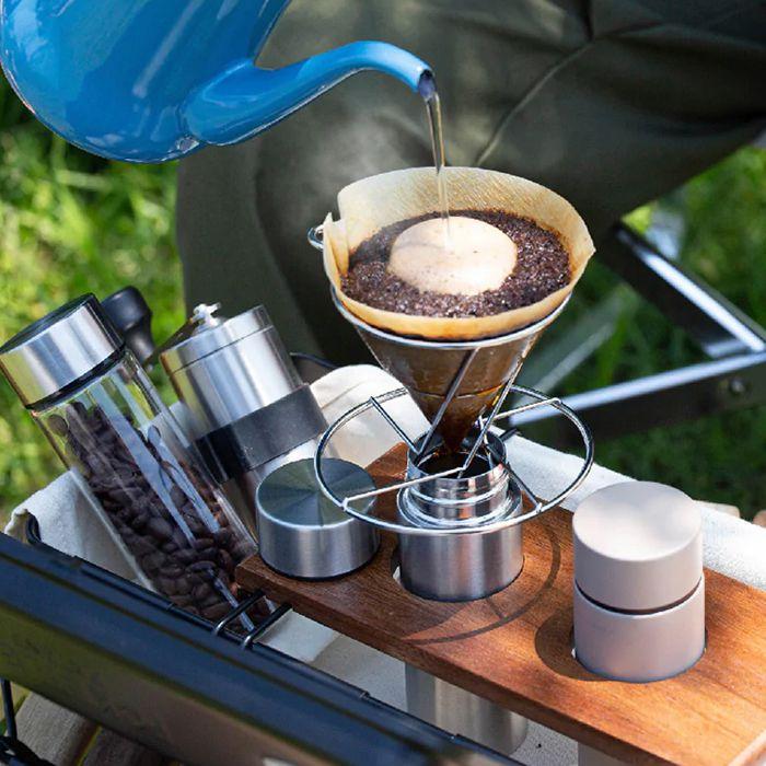 コーヒーメーカー・エスプレッソマシン POKETLE COFFEE KIT POKETLE ポケトル コーヒーキット 工具箱 風ボックス入り アウトドア