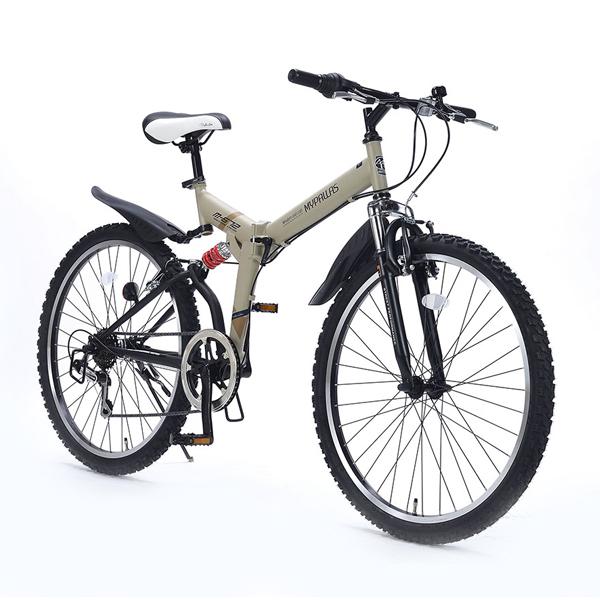 マイパラス(My pallas) M-672-GR アーミーグリーン AVENTUREEDITION折畳ATB26・6SP・Wサス 池商 MYPALLAS マイパラス クロスバイク M-672 AE 折畳ATB26・6SP・W