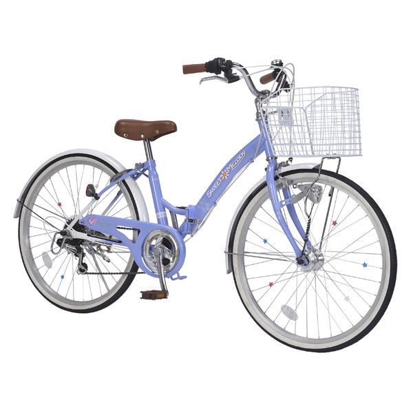 池商 マイパラス ジュニアサイクル M-804F (BL) ブルー 子供用自転車