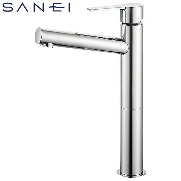SANEI ワンホールシングルレバー洗面混合栓 一般地用 K4750NV-2T-13 水