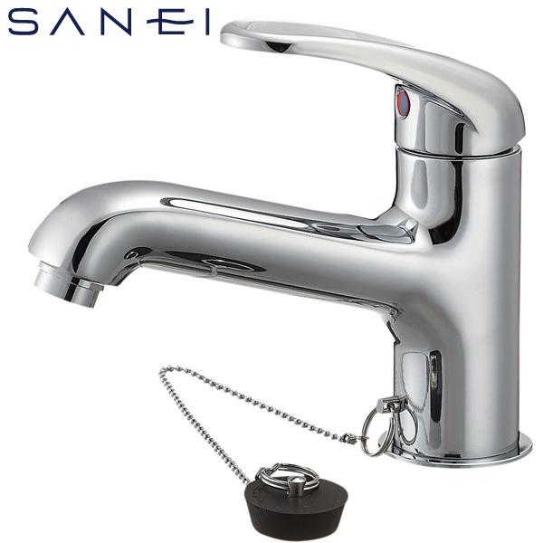 SANEI ワンホールシングルレバー洗面混合栓 寒冷地用 K4710K-13-23 水栓金具 洗面用水栓 洗面所用 三栄水栓