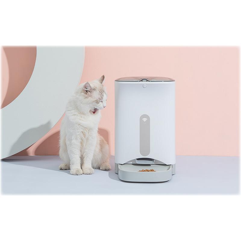 ユアサプライムス 自動給餌器 Wi-Fi スマホ アプリ 操作 もぐもぐ当番