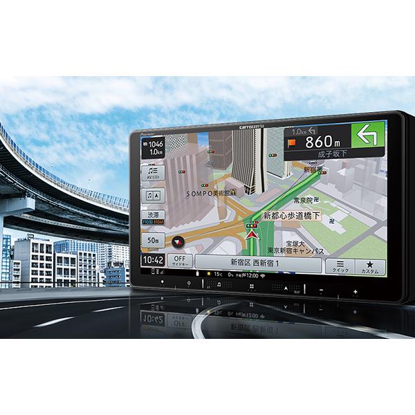 カーナビ パイオニア AVIC-RL720 8V型DVD/Bluetooth/フルセグ