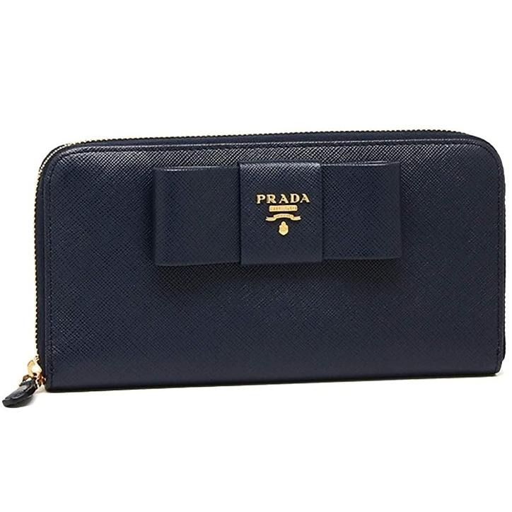 正規品❤️極美品⭐️プラダ長財布 PRADA 男女　ラウンドファスナー Amazon | [プラダ] レディース フェイクレザー ラウンド