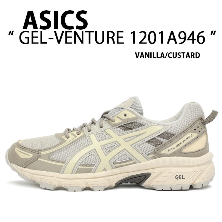 ASICS アシックス スニーカー GEL-VENTURE 6 1201A946-020 VANILLA CUSTARD SILVER BIRCH シューズ ベンチャー6 シルバーバーチ バニラ ASICS（アシックス） スニーカー GEL-VENTURE 6 1201A946-020 VANILLA