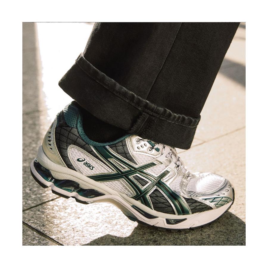 ASICS（アシックス） スニーカー GEL-NIMBUS 10.1 WHITE SAXON GREEN