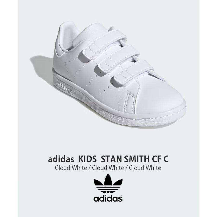 adidas（アディダス） キッズ スニーカー adidas STAN SMITH CF C
