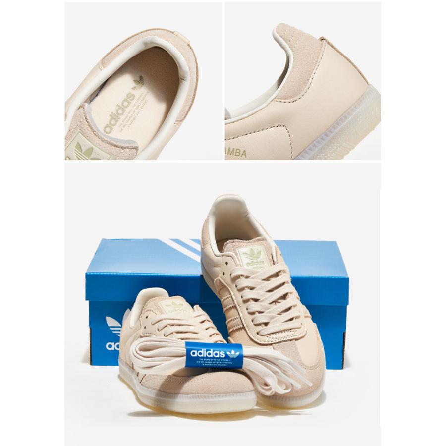 adidas（アディダス） スニーカー SAMBA FZ5603サンバ LINEN WHITE