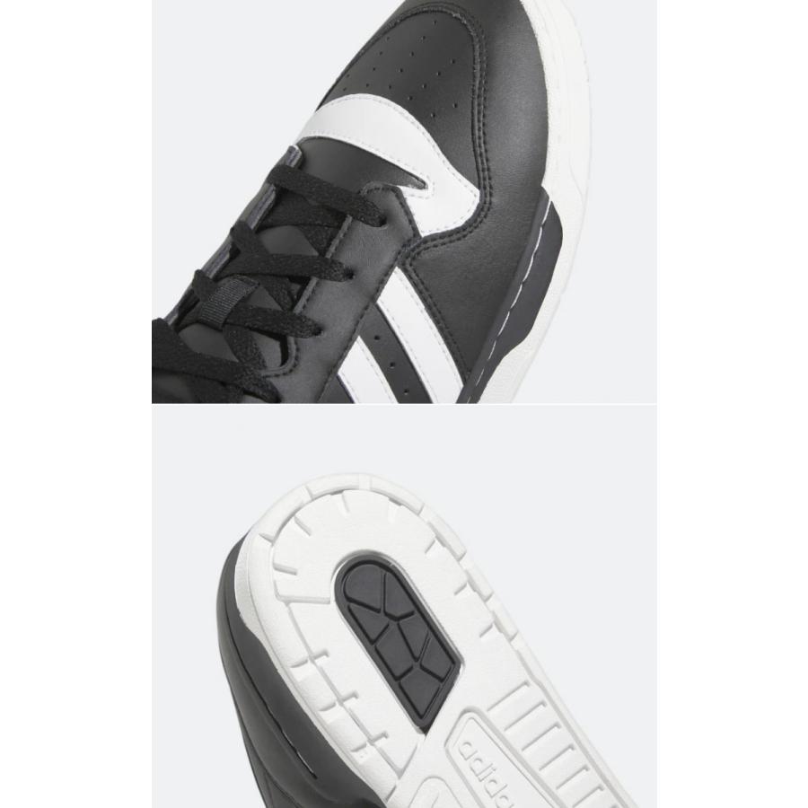 adidas Originals アディダス オリジナルス スニーカー RIVALRY LOW FZ6327 ライバルリー ロー Black White ブラック ホワイト メンズ レディース｜a-dot｜05