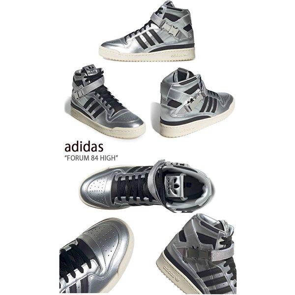 adidas（アディダス） スニーカー FORUM 84 HIGH SILVMT CBLACK CWHIT
