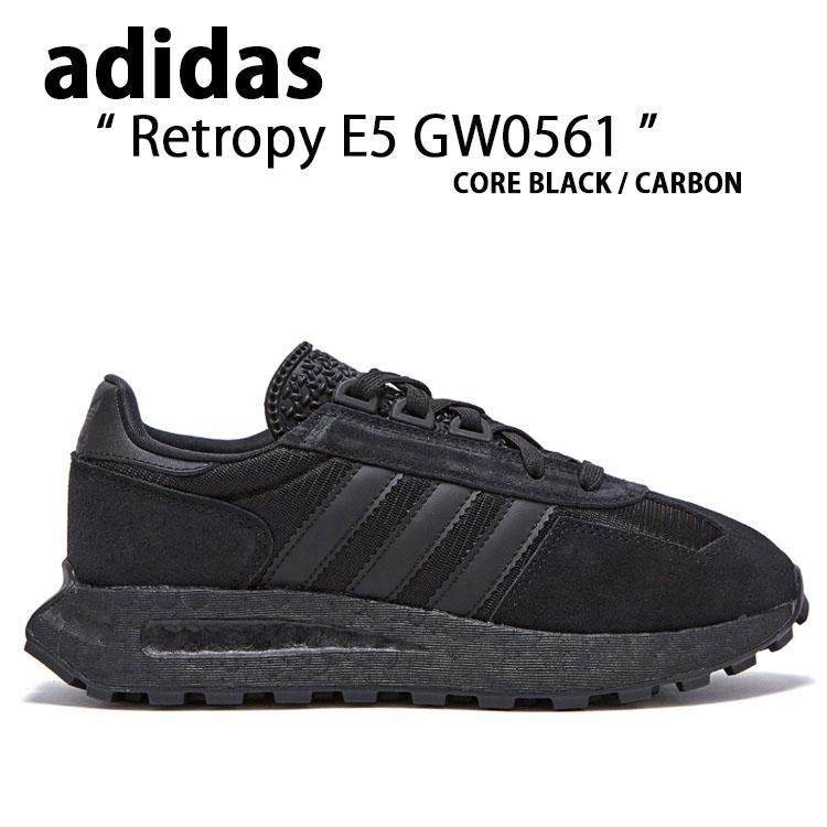 adidas RETROPY E5 ブラック 27.5スニーカー adidas（アディダス） スニーカー Retropy E5 レトロピー GW561 BLACK