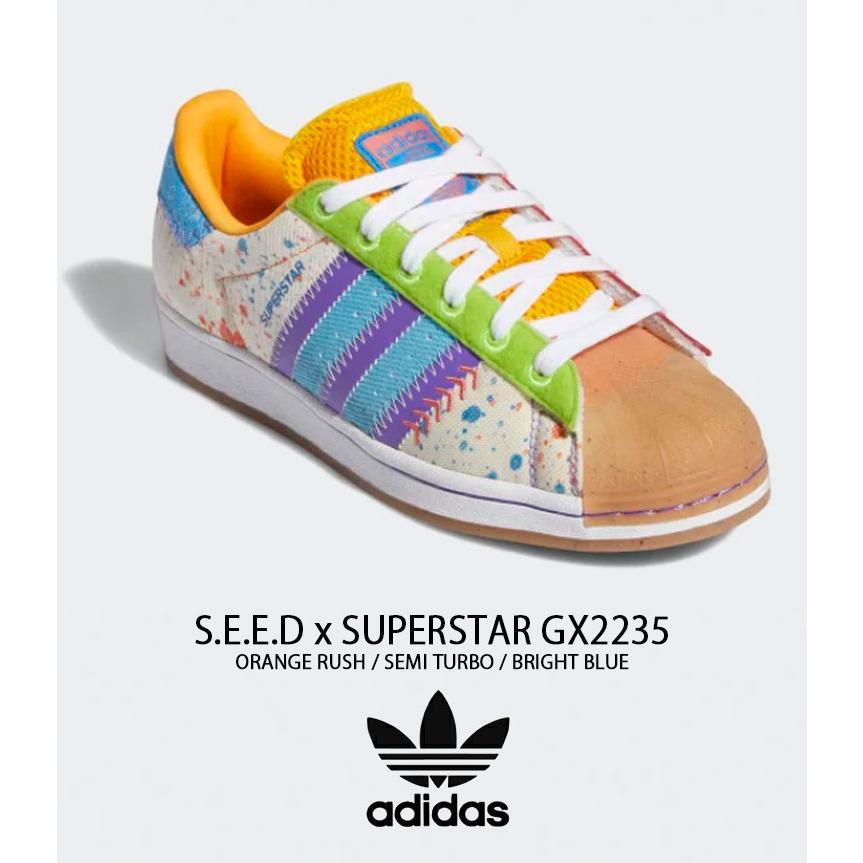 adidas（アディダス） スニーカー S.E.E.D x SUPERSTAR GX2235 シード