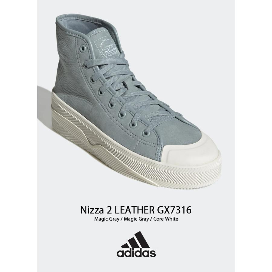 adidas（アディダス） スニーカー NIZZA 2 LEATHER GX7316 ニッツァ