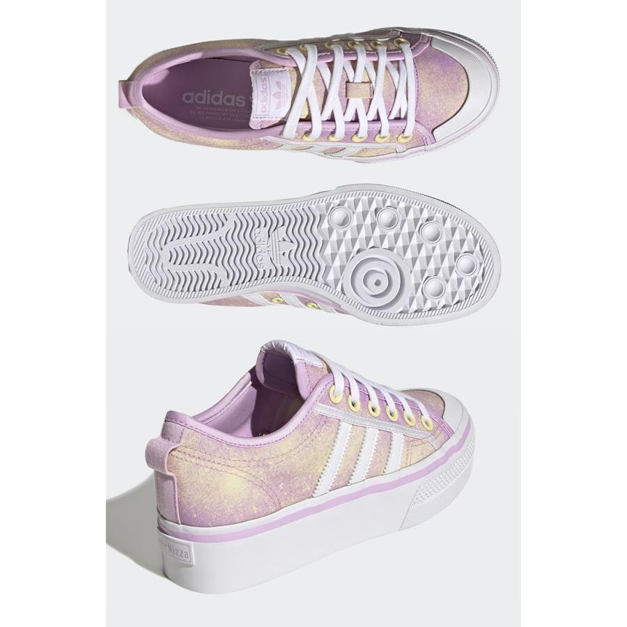adidas アディダス レディース スニーカー NIZZA PLATFORM GY9476 ニッツァ プラットフォーム 厚底 厚底スニーカー