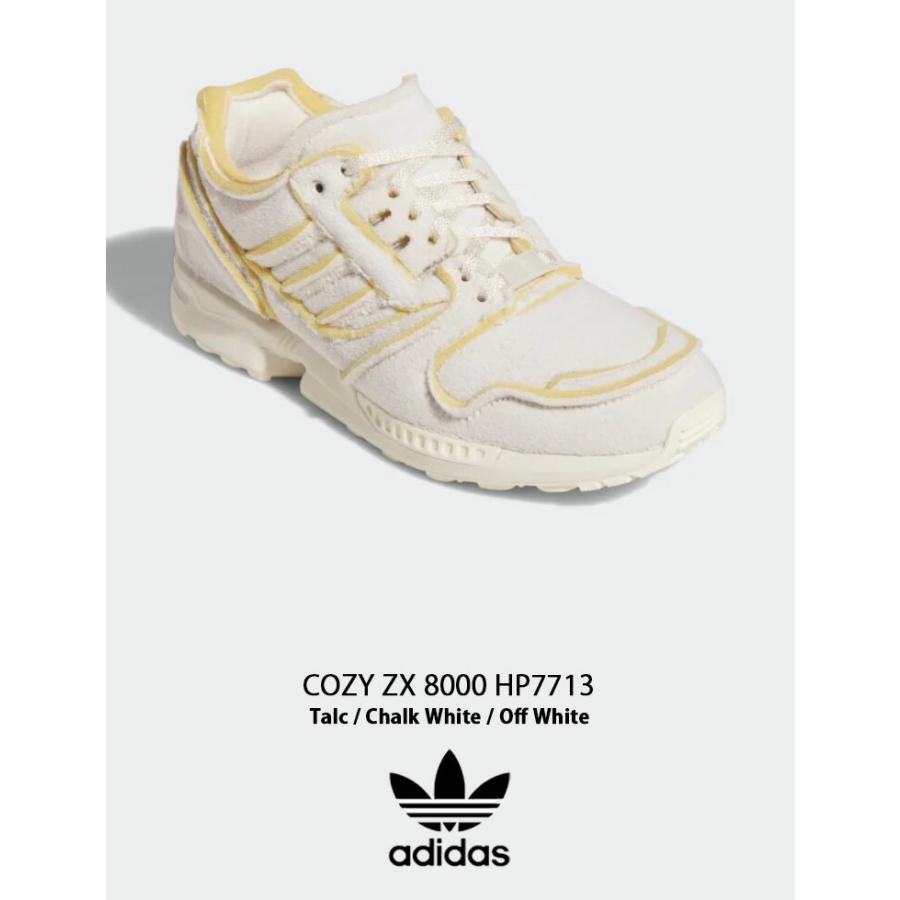 adidas Originals アディダス オリジナルス スニーカー COZY ZX 8000 HP7715 LSI64 コジー ZX 8000 Talc White タルク ホワイト メンズ レディース ZX White adidas Originals オリジナルス COZY コジー Talc タルク