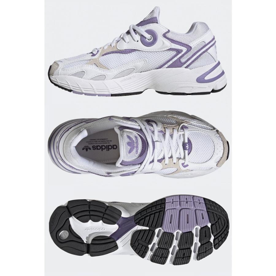 adidas ASTIR W アスター25センチ パープル adidas アディダス スニーカー ASTIR W HQ6777アスター FTWWHT