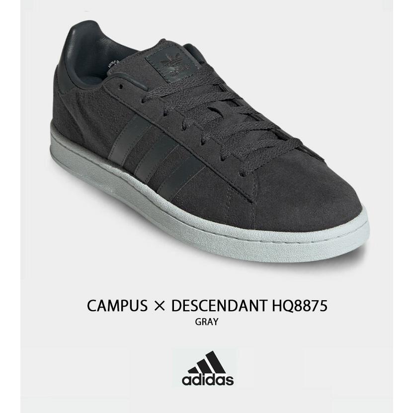 adidas originals アディダス ディセンダント スニーカー CAMPUS DCDT GRAY HQ8875 キャンパス DESCENDANT シューズ ベージュ コラボスニーカー｜a-dot｜02