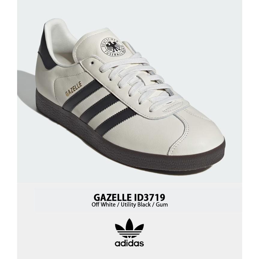 adidas スニーカー ホワイト　ガゼル adidas（アディダス） adidas originals スニーカー GAZELLE ID3719